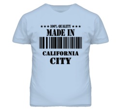 California City Kern California Made In Born T Shirt