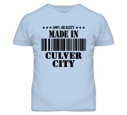 Culver City Los Angeles California Made In Born T Shirt