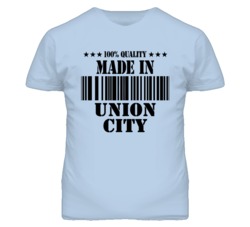 Union City Alameda California Made In Born T Shirt