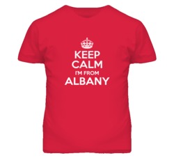 Albany Alameda California Keep Calm Parody T Shirt