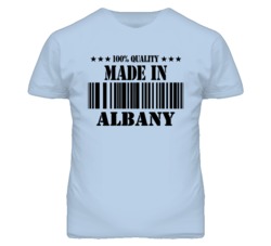 Albany Alameda California Made In Born T Shirt