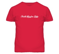 South Houston Lake Missouri Coca Loki Font T Shirt