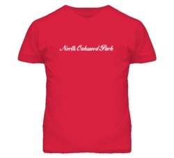 North Oakwood Park Missouri Coca Loki Font T Shirt