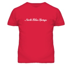 North Blue Springs Missouri Coca Loki Font T Shirt