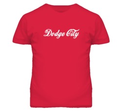 Dodge City Kansas Coca Loki Font T Shirt