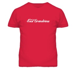 East Grandview Missouri Coca Loki Font T Shirt
