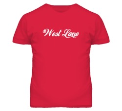 West Lane Kansas Coca Loki Font T Shirt