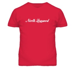 North Leawood Kansas Coca Loki Font T Shirt