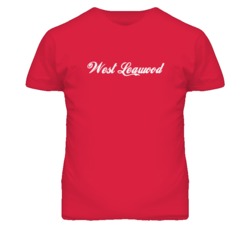 West Leawood Kansas Coca Loki Font T Shirt