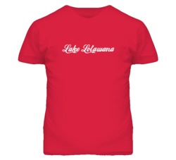 Lake Lotawana Missouri Coca Loki Font T Shirt