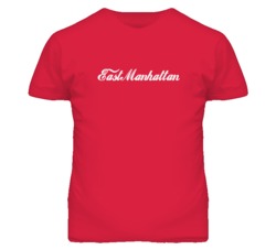 East Manhattan Kansas Coca Loki Font T Shirt
