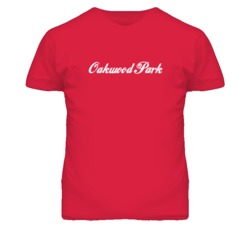 Oakwood Park Missouri Coca Loki Font T Shirt