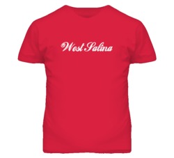 West Salina Kansas Coca Loki Font T Shirt