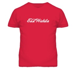 East Wichita Kansas Coca Loki Font T Shirt