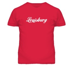 Louisburg Kansas Coca Loki Font T Shirt