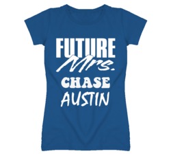 Chase Austin Kansas Sports I Love Heart T Shirt