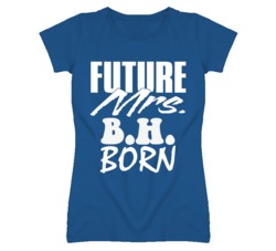 BH Born Kansas Sports I Love Heart T Shirt