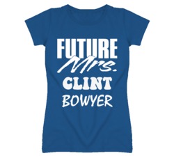 Clint Bowyer Kansas Sports I Love Heart T Shirt