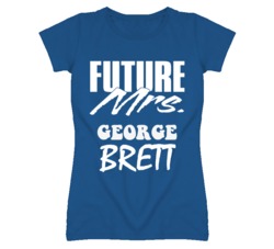 George Brett Kansas Sports I Love Heart T Shirt