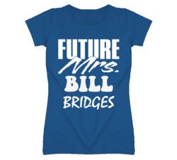 Bill Bridges Kansas Sports I Love Heart T Shirt