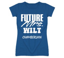 Wilt Chamberlain Kansas Sports I Love Heart T Shirt