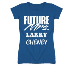 Larry Cheney Kansas Sports I Love Heart T Shirt