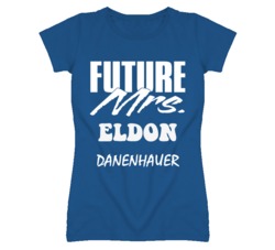 Eldon Danenhauer Kansas Sports I Love Heart T Shirt