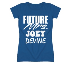 Joey Devine Kansas Sports I Love Heart T Shirt