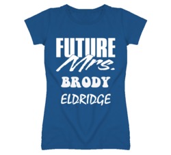 Brody Eldridge Kansas Sports I Love Heart T Shirt