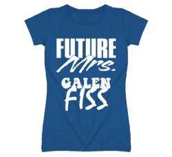 Galen Fiss Kansas Sports I Love Heart T Shirt