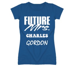 Charles Gordon Kansas Sports I Love Heart T Shirt