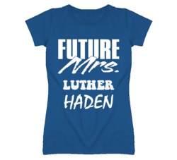 Luther Haden Kansas Sports I Love Heart T Shirt