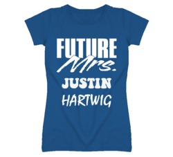 Justin Hartwig Kansas Sports I Love Heart T Shirt