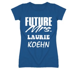 Laurie Koehn Kansas Sports I Love Heart T Shirt