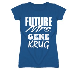 Gene Krug Kansas Sports I Love Heart T Shirt