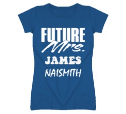 James Naismith Kansas Sports I Love Heart T Shirt
