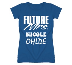 Nicole Ohlde Kansas Sports I Love Heart T Shirt