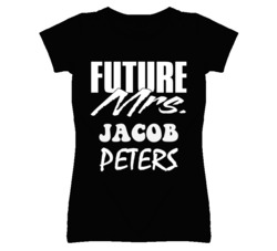 Jacob Peters Kansas Sports I Love Heart T Shirt