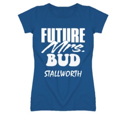 Bud Stallworth Kansas Sports I Love Heart T Shirt