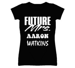 Aaron Watkins Kansas Sports I Love Heart T Shirt