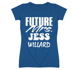 Jess Willard Kansas Sports I Love Heart T Shirt