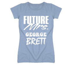 George Brett Kansas Sports I Love Heart T Shirt
