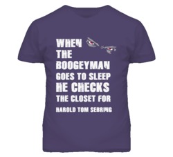 Harold Tom Sebring Kansas Sports Boogeyman Funny Fear T Shirt