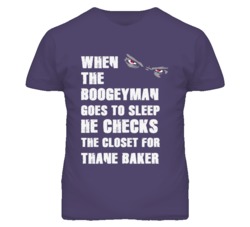 Thane Baker Kansas Sports Boogeyman Funny Fear T Shirt