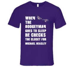 Michael Beasley Kansas Sports Boogeyman Funny Fear T Shirt