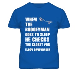 Eldon Danenhauer Kansas Sports Boogeyman Funny Fear T Shirt