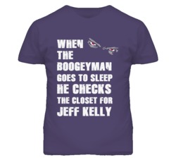 Jeff Kelly Kansas Sports Boogeyman Funny Fear T Shirt
