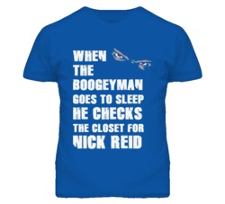 Nick Reid Kansas Sports Boogeyman Funny Fear T Shirt
