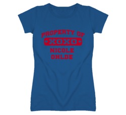 Nicole Ohlde Kansas Sports Property Of Funny T Shirt