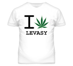 Levasy Missouri I Heart Love Weed Marijuana Green T Shirt